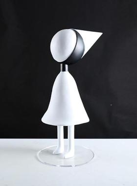 现代卡VLU通抽象达艾人物电摆件酒店样间板儿童房客厅视柜玄关装