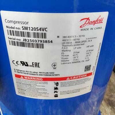 丹佛百福马SM2125S4CCSM125S压4RMYNCSZ125S4斯CCSZ15S4RC10P缩