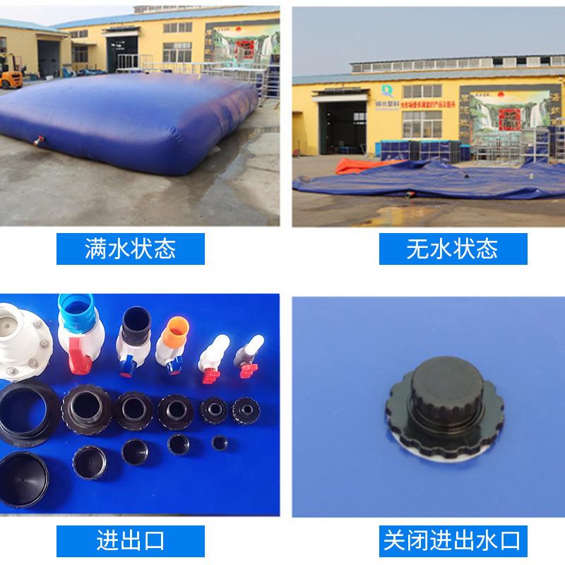 囊外液袋户折叠水袋LDR野外桥梁预压大储容量水袋便携式水车载农