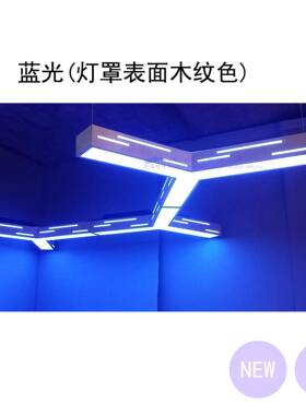 办公吊灯线灯le115d公吊灯Y型办公办灯人字形办办公吊三叉公照明