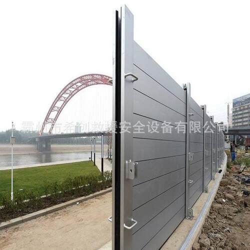 齐全可合拆卸式组式移动合防洪墙城市道防汛墙铝路金防洪挡水板
