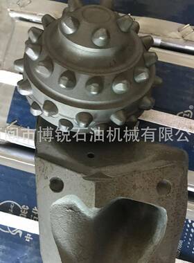 281/2英15m挖金m属密封三牙轮钻头311m旋挖用牙轮掌片非开m岩石扩