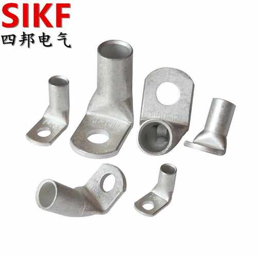 SIKF直角90度折弯铜线耳T90-10-5/6/8冷压接铜管接线端子线鼻子