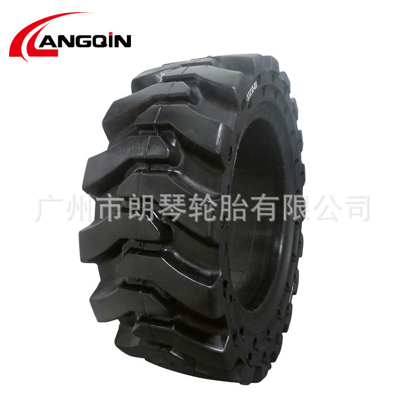 朗琴轮胎工程实心胎33x12-20高品质钢厂专用