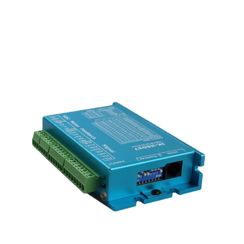 厂家57两相闭环驱动器过电保护12V/24V步进电机可调速控制器
