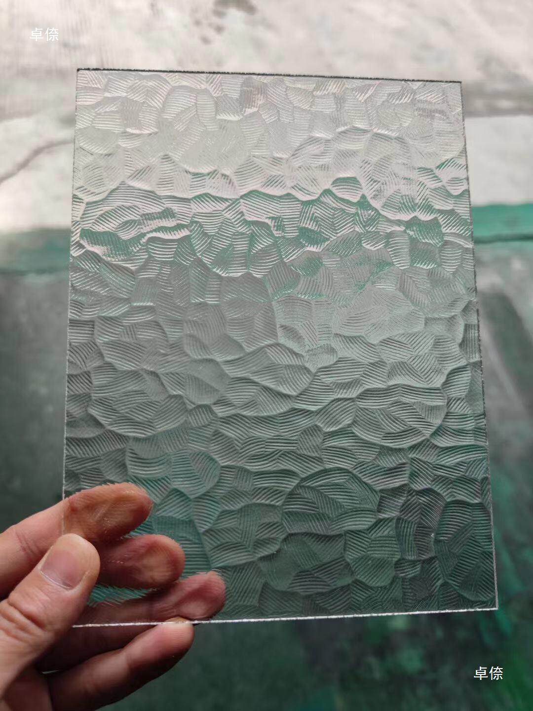 水波纹亚克力板石头纹亚克力板纹亚克力板花纹透光装饰橘皮板隔断