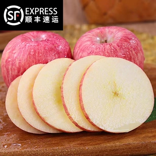 顺丰包邮苹果新鲜水果当季整箱多汁批发应季红富士冰糖心甘肃静宁