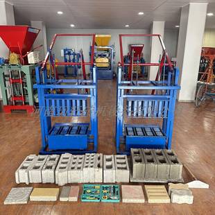 移动式 动制制砖AGI机撞击压手动砖手机手动空心砖砖机手动免烧砖