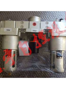 二分联件W/AL4000油水离器AC401004D压缩A空气-65机过滤器气动