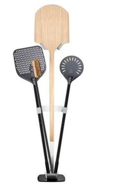 铲萨刷收纳比披萨铲欧包烤其10040997炉304不锈架钢铲收纳架铝柄