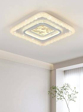 现代简约气客厅光云33315雾轻奢感卧室吸顶书房全谱护眼波大纹灯