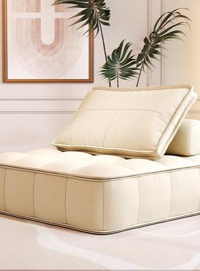 豆块榻单人腐沙发网红懒人沙发51387卧室小沙发休简闲极方块组合