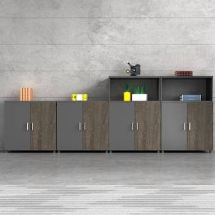 办JSA公家具资柜柜矮柜子档案柜茶水柜木质文件柜书移动办料柜公