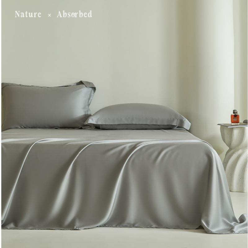 婴儿级类10S0兰精天丝床单丝丝滑莱赛尔618-天丝天A四件套凉感宿