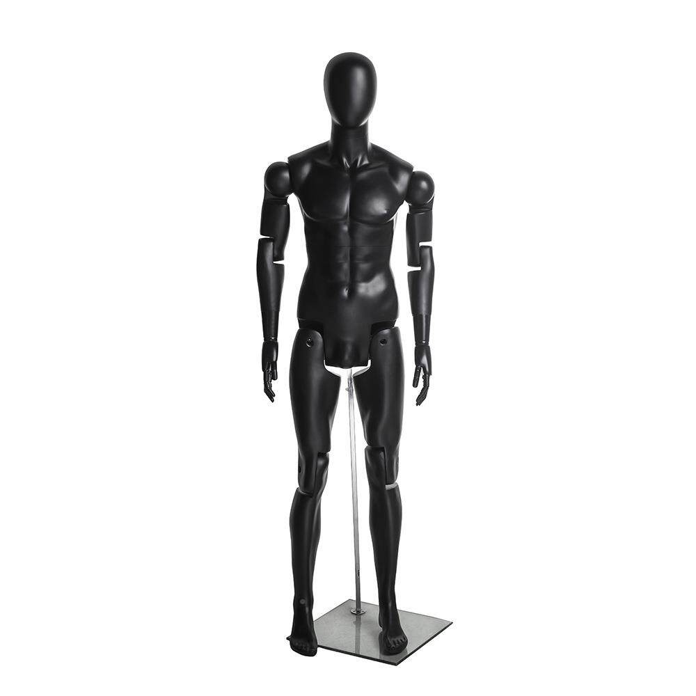 店活动关节模特蛋头男模拍照影道具橱摄窗124服装模特窗陈橱列模