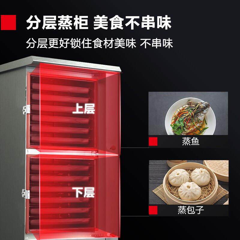 玛德蒸饭柜蒸饭车蒸箱商仕用门三门双电788热海鲜蒸柜不串味蒸菜