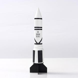 太空飞客船火箭航天模型工卧艺摆件样板间儿YGJ童房男室孩书桌厅