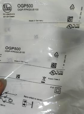 IFM易福门光电开关OGP500 0GP500