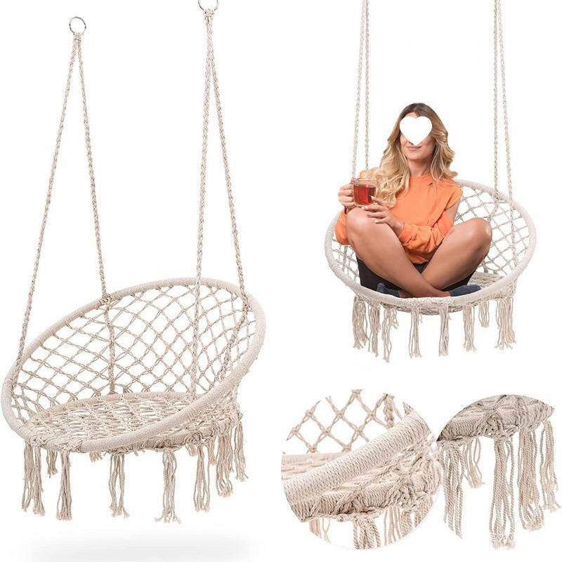 秋千户外千庭院童吊床荡秋人摇摇椅公园阳台吊篮椅16755成室内悬