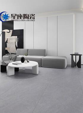 广东灰色米7面715黄素色质感干粒哑光50x古1500通体仿瓷砖客厅卧