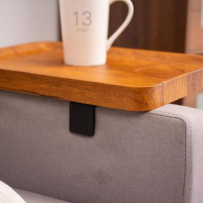 意沙发扶手PWN托盘长方形家用沙发茶懒几扶手人托茶点水创果盘早