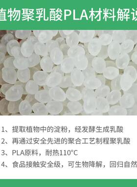 可降解聚品乳酸HLE片食级堆肥自然胶降解A塑料胶片PL透明胶片