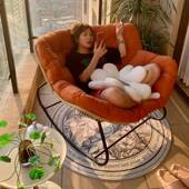 鸟窝摇摇椅摇篮轻奢网摇椅北欧无品牌 客厅台藤椅阳摇椅超大号成