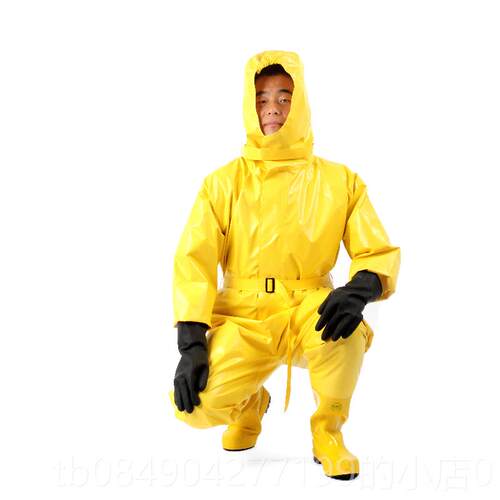 高档缘消防防防化化服全封闭连体轻型化学绝服生尘耐酸碱防护服工