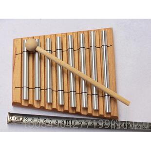 高档奥尔夫打击乐木实器心铝管单音素音三七音音榉素风铃 音管