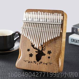 高档拇k指21音卡林巴琴1琴音初学者手拨双指a7limba手指琴姆指琴