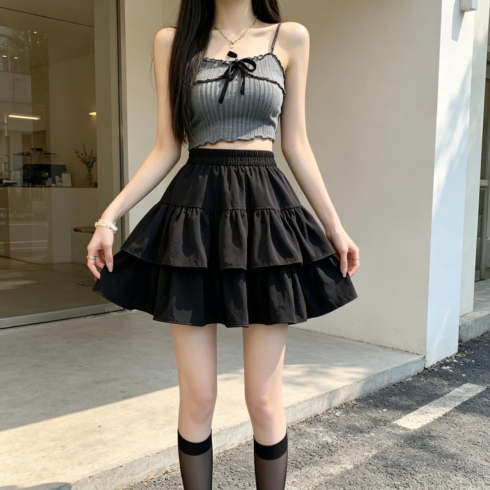 大码半身裙女春夏季超火