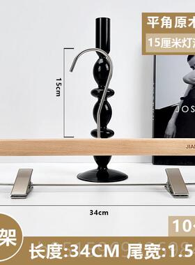 高档原木色衣架服店专韩国APM女防滑实木衣挂装榉木衣装撑裤夹定