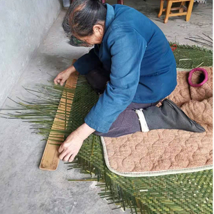 四川南充纯手工竹席凉席舒适透气无污染竹子编制品枕头席儿童席