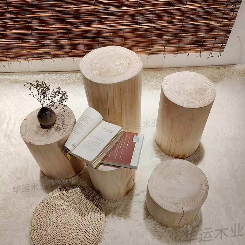 香杉木树桩木墩实木根雕凳子服装店换鞋凳客厅简约摆件床头柜花架,住宅家具,根雕凳子,淘宝优惠券,粉丝福利购,淘宝优惠卷