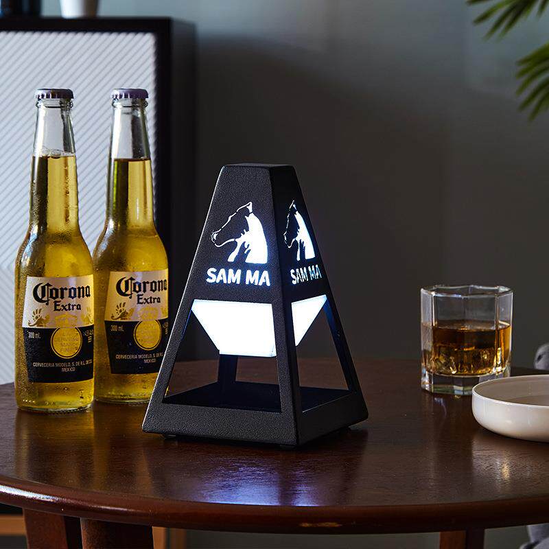 led充电酒吧台灯创意个性咖啡厅餐桌清吧装饰氛围小夜灯酒吧桌灯