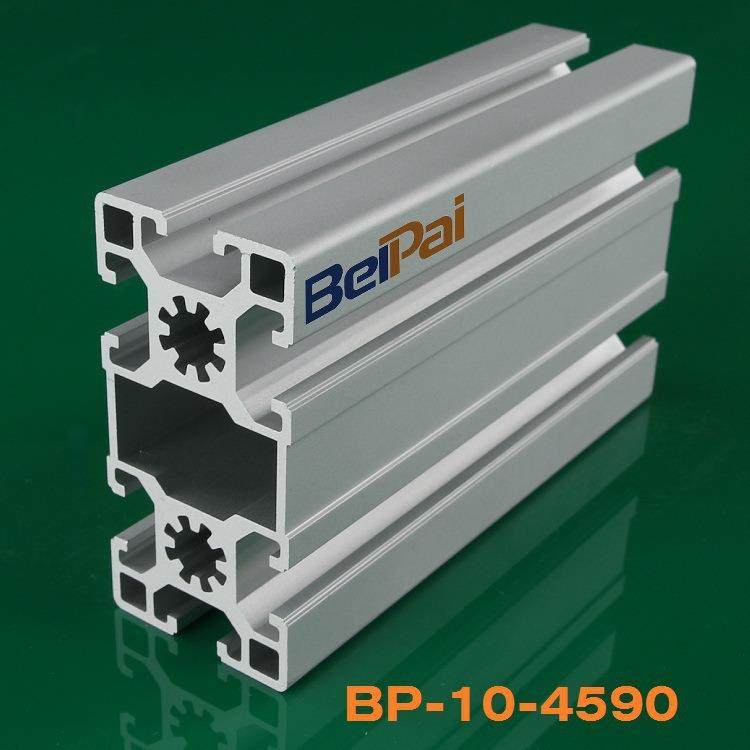 4590工业铝型材江苏铝合金自动化设备框架铝材可加工生产