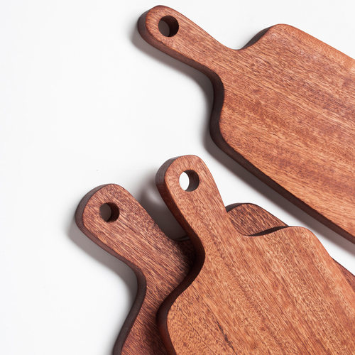 千端乌檀木切菜砧板实木切菜板家用切水果板整木面包板厨房案板