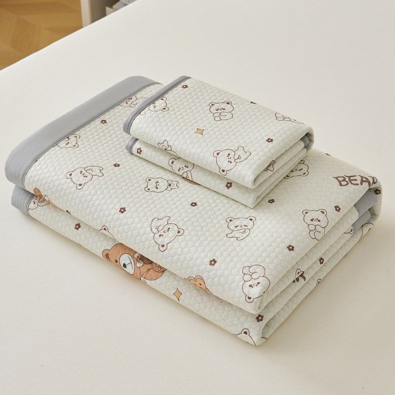 夏季冰豆豆凉席床盖单件单人防滑床单夹棉不移位榻榻米三件套夏天,床上用品,床盖,淘宝优惠券,粉丝福利购,淘宝优惠卷