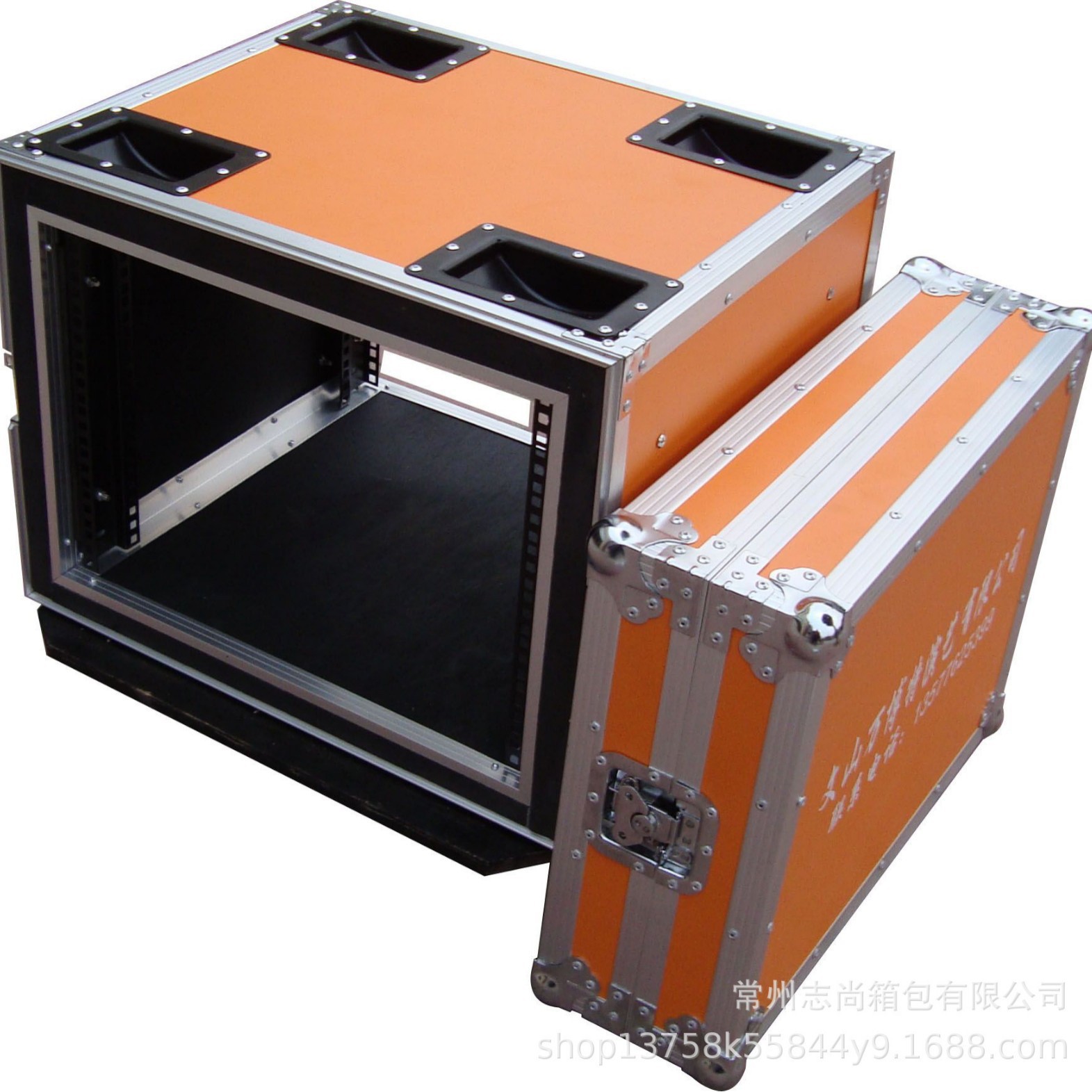 厂家航空箱铝合金机柜箱大号仪器箱摄影器材箱铝箱电源设备箱