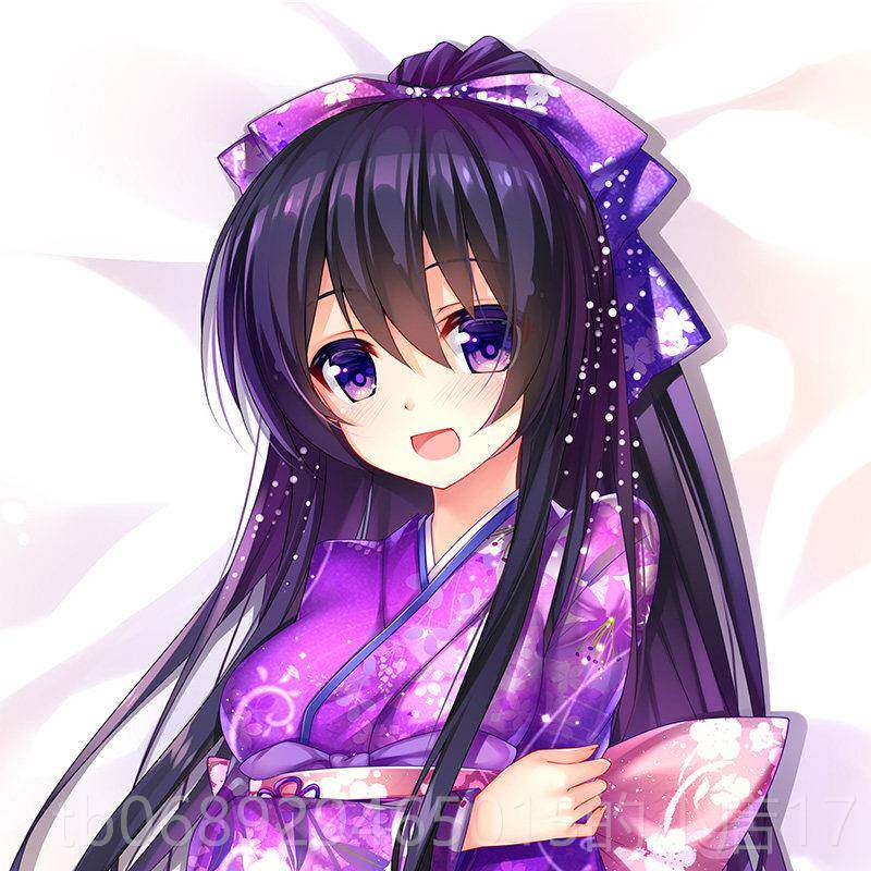 正品尚萌里人作 约会大战和服四糸乃狂三琴折同纸美九等身抱枕枕