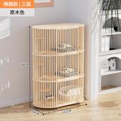 正品 艺琪 实由木猫猫笼子家用室内猫别墅猫柜子超大自空间房猫屋