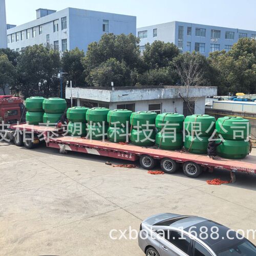 1.8米系泊船标 水面分界警示标识左红右绿岸标 水上养殖区拦船标