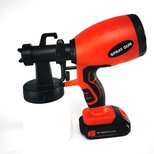 18v充电喷枪 无线电动喷枪喷漆枪工具电动喷枪涂料喷漆机室内喷雾