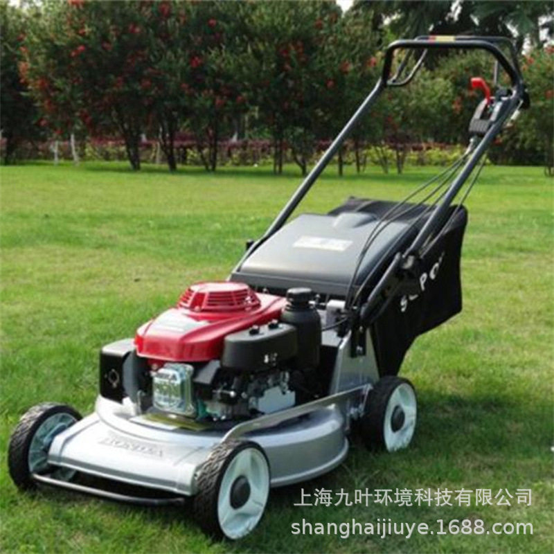 自走草坪机HRJ216割草机21寸铝底盘汽油剪草机