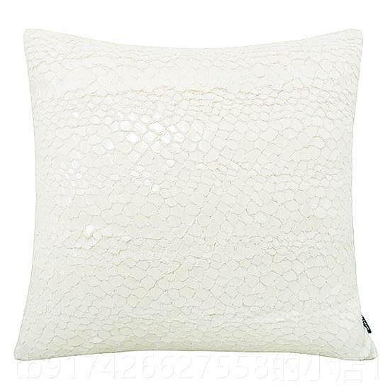 新款028代0 K韩国进口压胶E毛绒约现靠垫抱简枕大号靠包