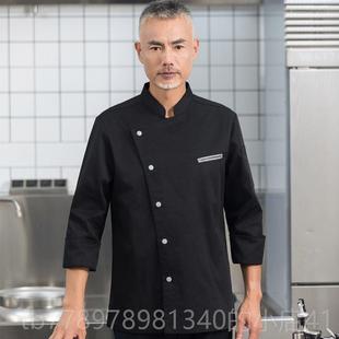 高档高端酒店师长工作服总短袖棉烘焙饭店厨西餐厨烹饪私厨定制夏