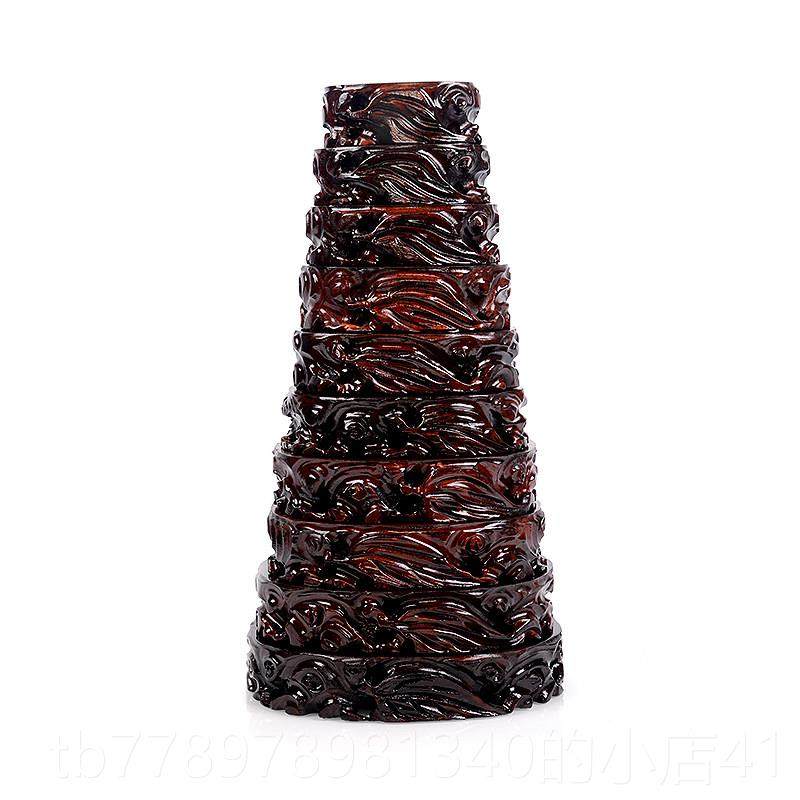 高档红木根雕奇石头花艺瓶底座实盆木景工品佛像木雕刻摆件可挖槽