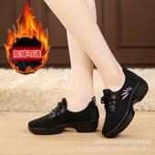 秋冬休闲 春运动场舞女鞋 菊胡同防滑跳舞鞋 高档新款 北老京布鞋 女