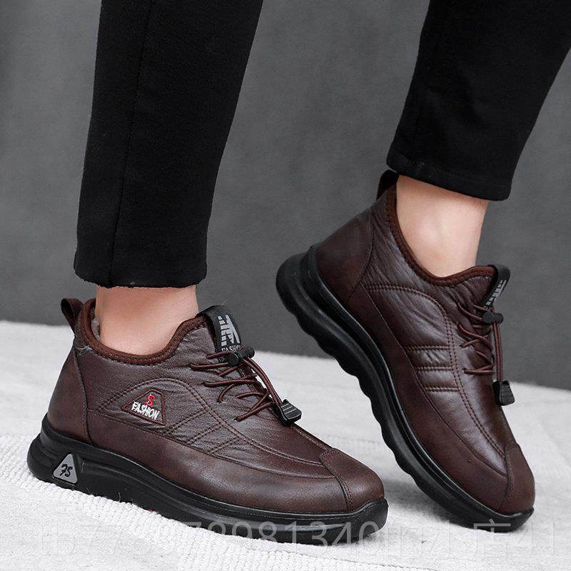 高档冬京季北布鞋男加绒加厚羊靴防滑防毛水软底保暖中老年爸爸棉,流行男鞋,时尚雪地靴,淘宝优惠券,粉丝福利购,淘宝优惠卷