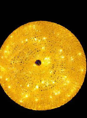 LED圆球景观灯广场花园街道装饰造型灯光节树挂塑料节日装饰灯
